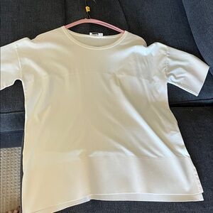 Jil Sander White Short Sleeve Tee